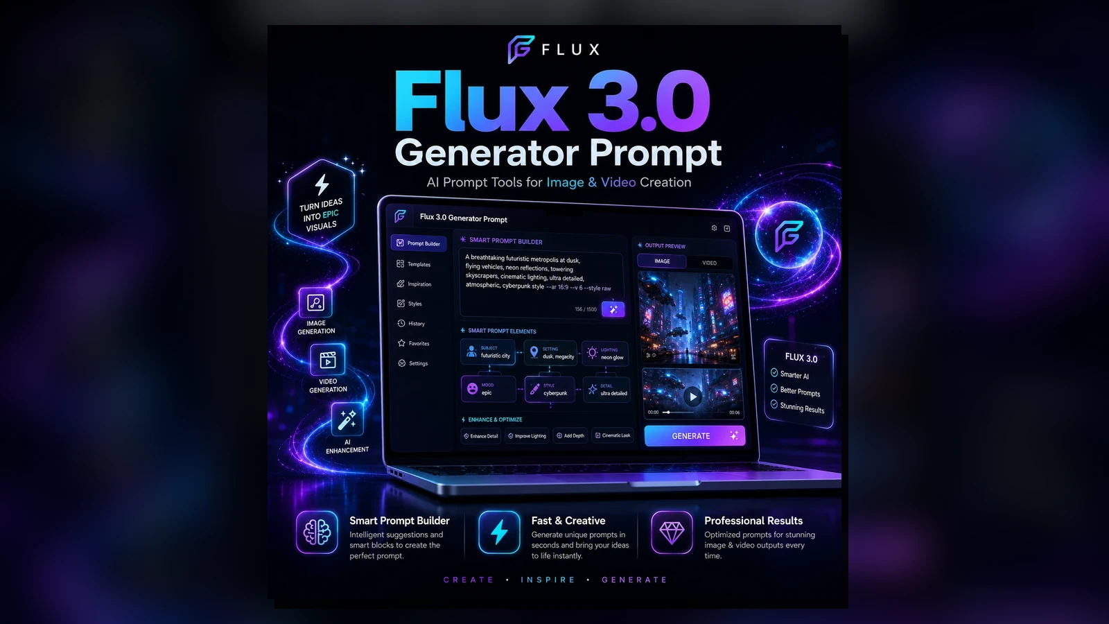 Flux 3.0 Prompt Structure for Editorial AI Images