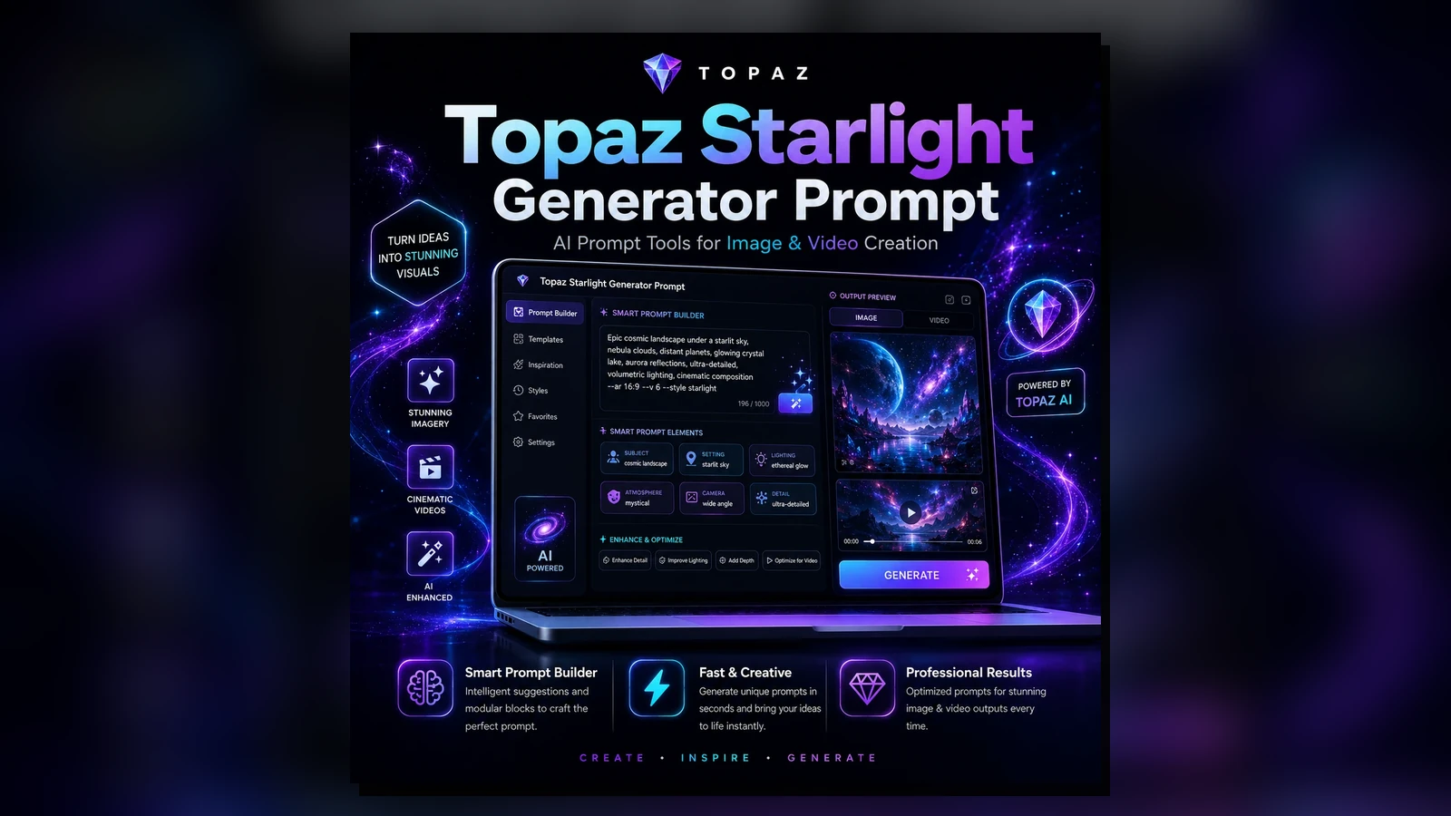 Topaz Starlight Tutorial: Enhancement Intent & Quality Control
